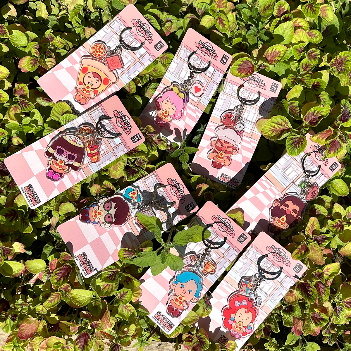 Keychain Bundle [8 Characters] [Free US Dom. Shipping!] – TapBlaze