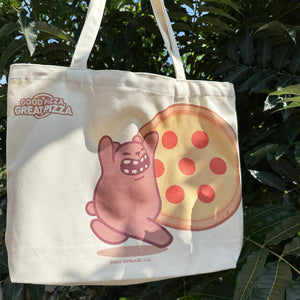 Pizza Bear Tote Bag
