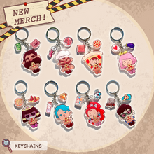 Load image into Gallery viewer, Keychain Bundle [8 Characters] [Free US Dom. Shipping!]