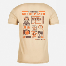 将图片加载到图库查看器，Vintage Good Pizza, Great Pizza T-shirt