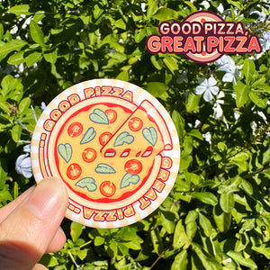 Pizza Badge - Tomato Basil