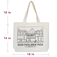 将图片加载到图库查看器，Tote - Classic Pizza Shop