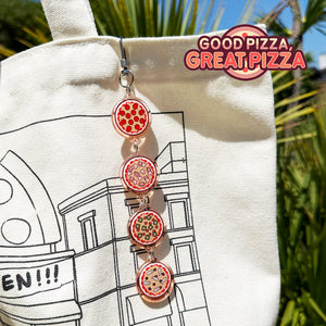 Keychain - Linked Pizzas