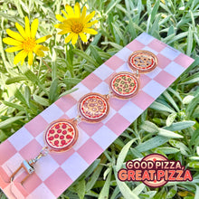 Load image into Gallery viewer, Keychain - Linked Pizzas